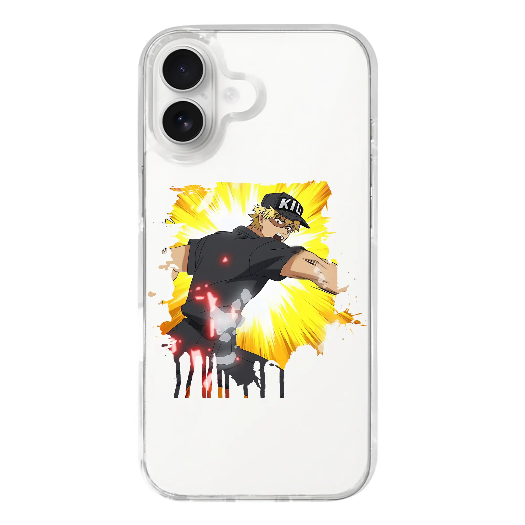 はたらく細胞 グッズ,キラーT細胞 - iPhone 17シリーズ 透明スマホケース – 薄型・耐衝撃・精密フィット保護カバー